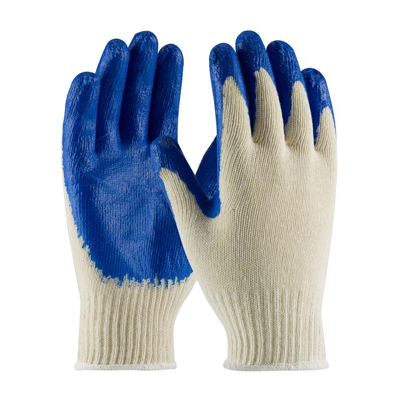 SMOOTH BLUE LATEX COATED KNIT
